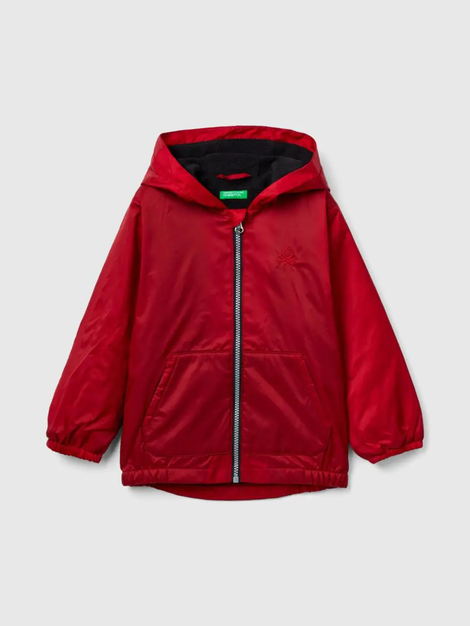 Benetton jacket with oversized hood. 1