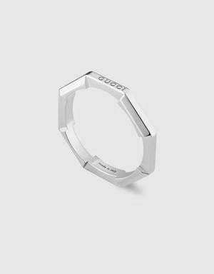 Link to Love mirrored ring