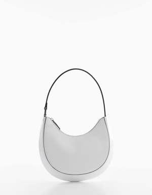 Oval short handle bag