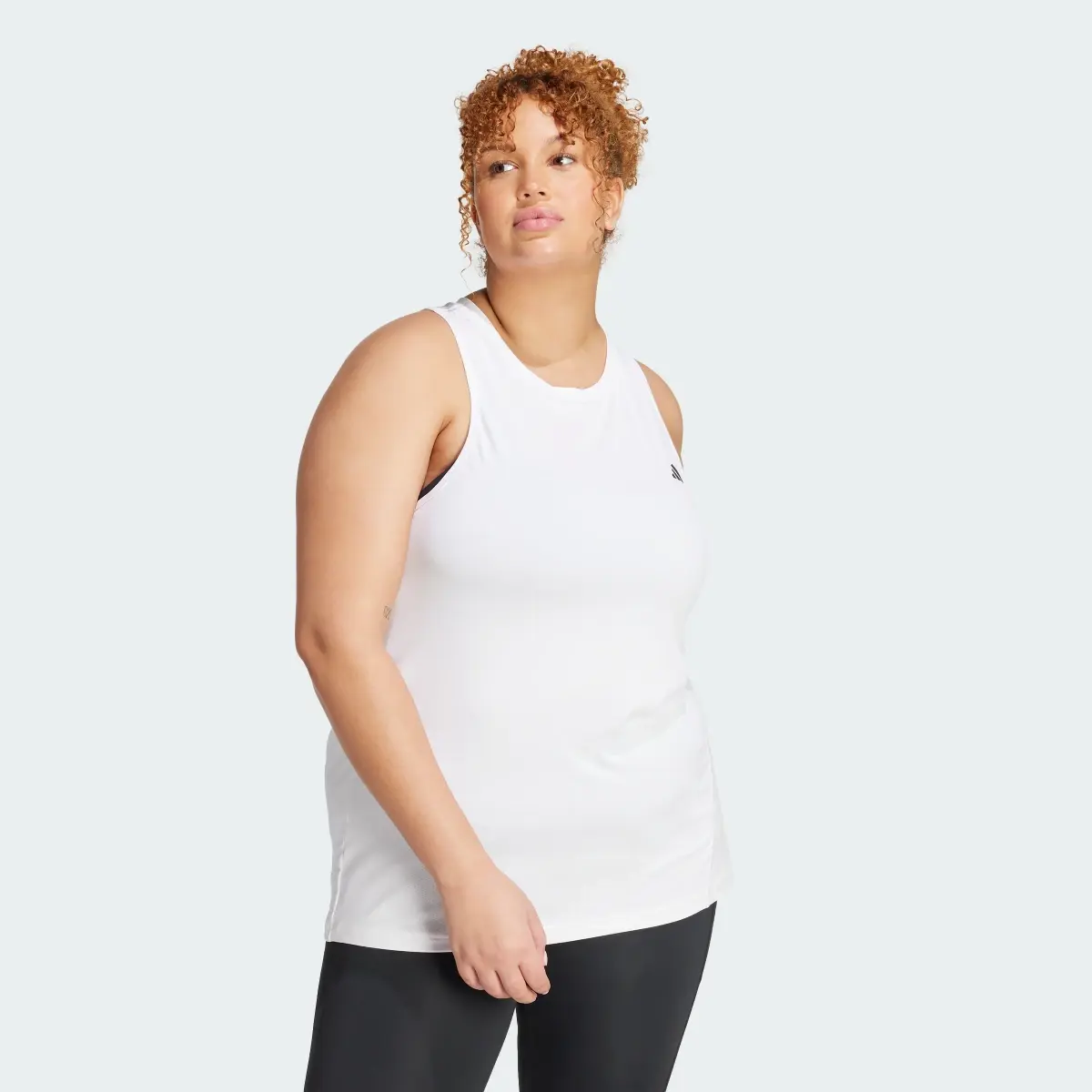 Adidas Designed for Training Tee (Plus Size). 2