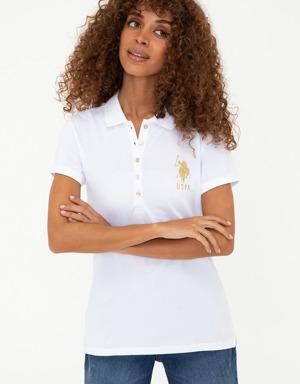 Kadın Beyaz Basic T-Shirt