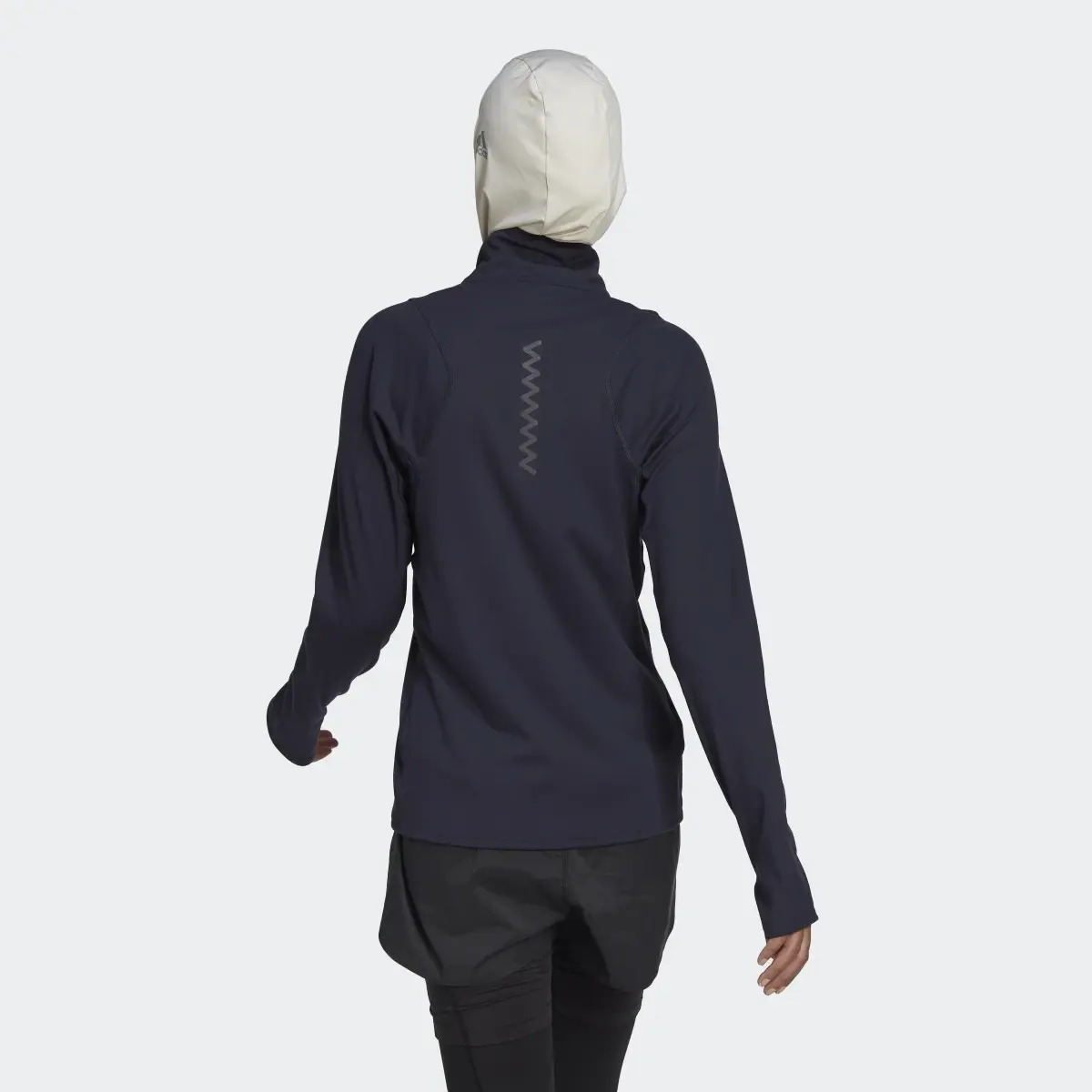 Adidas Sudadera Run Fast Half-Zip. 3