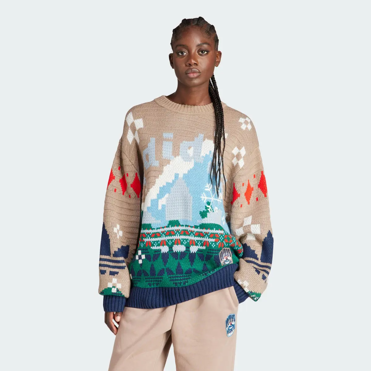 Adidas Holiday Sweater (Gender Neutral). 2