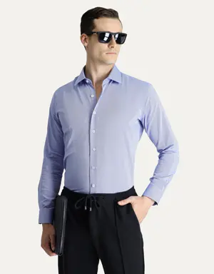 Uzun Kol Slim Fit Oxford %100 Pamuk Gömlek