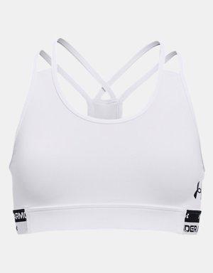 Girls' HeatGear® Armour Sports Bra