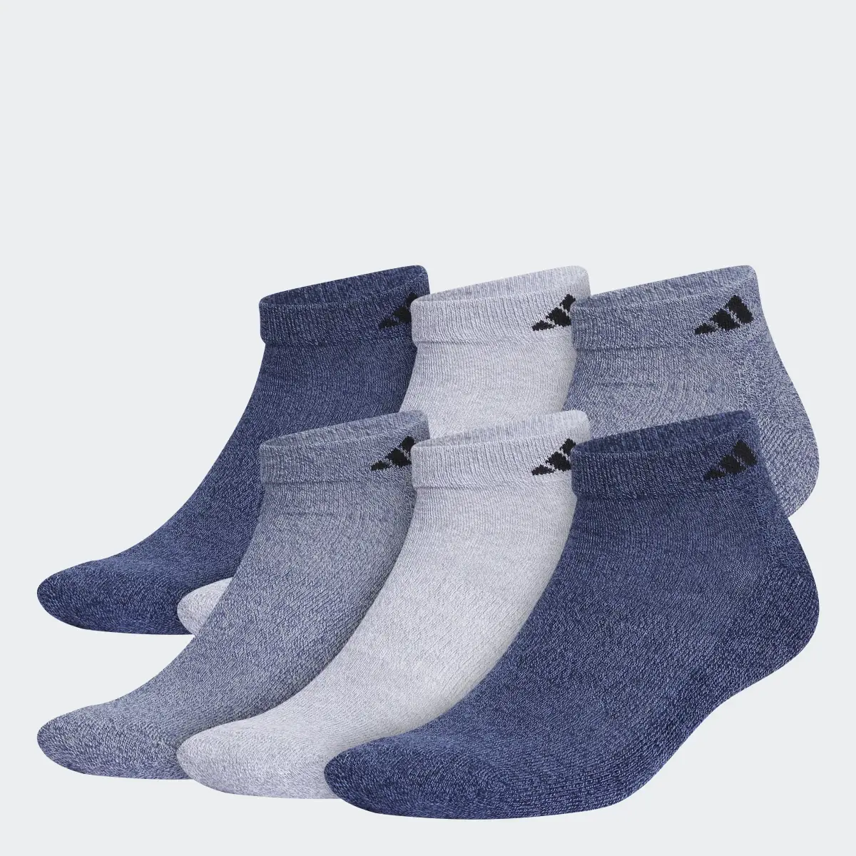 Adidas Athletic Cushioned Low-Cut Socks 6 Pack. 1