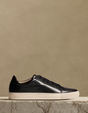 Nicklas Leather Sneaker black