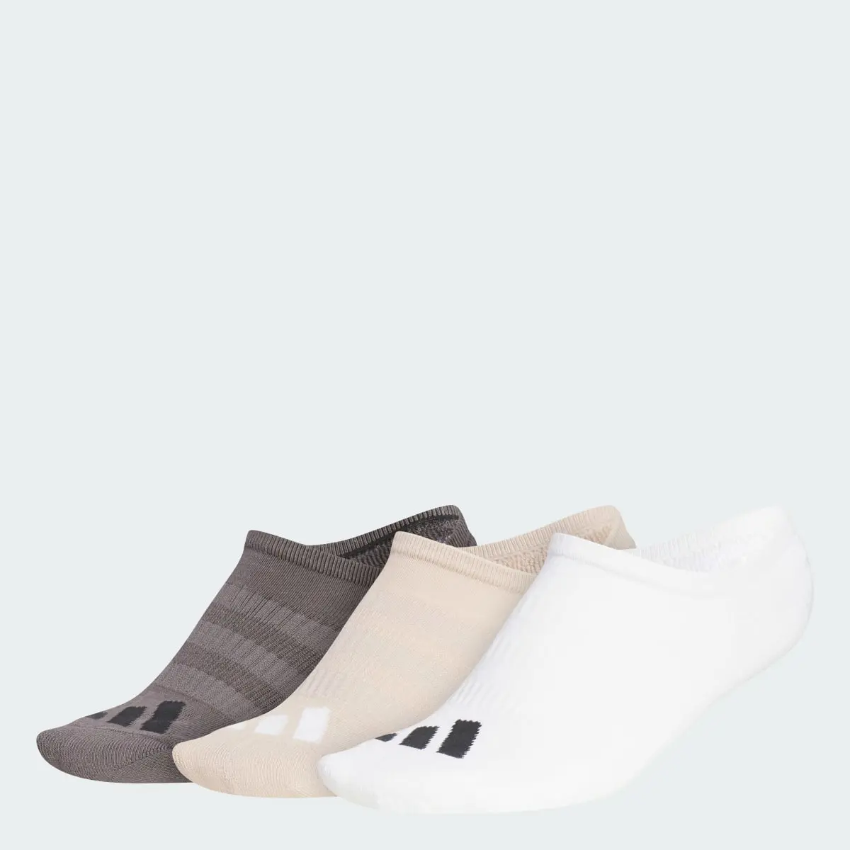 Adidas Meias Invisíveis – Mulher (3 pares). 1