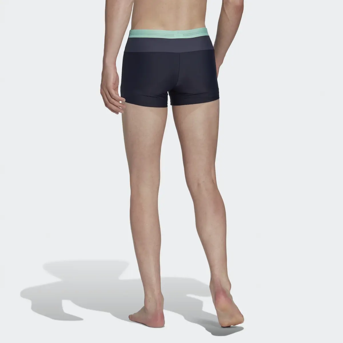 Adidas Colorblock Swim Boxer-Badehose. 2