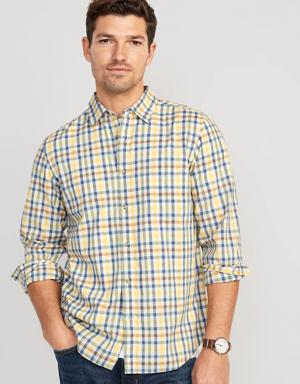 Regular-Fit Built-In Flex Patterned Everyday Shirt for Men multi