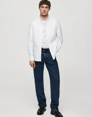 Mango Regular fit Oxford cotton shirt