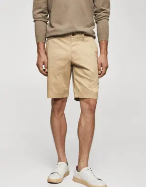 Chino Bermuda shorts
