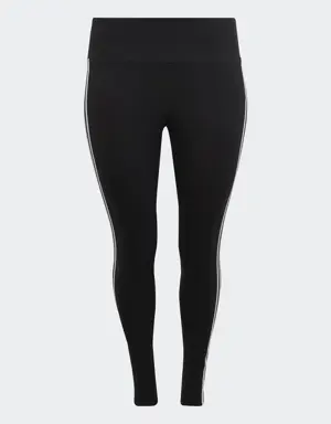 Adidas Adicolor Classics 3-Stripes Leggings (Plus Size). 3 Adidas Adicolor Classics 3-Stripes Leggings (Plus Size). 3