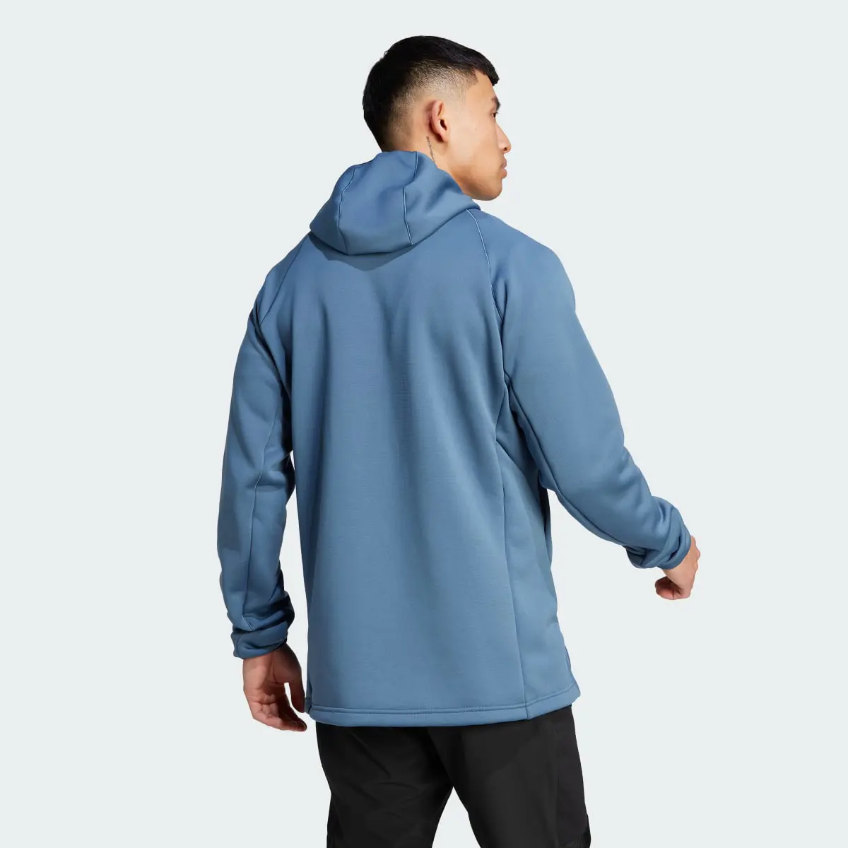 Adidas Terrex Xperior Medium Fleece Hooded Jacket. 3