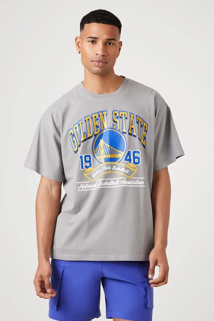 Forever 21 Forever 21 Golden State Graphic Tee Grey/Multi. 1