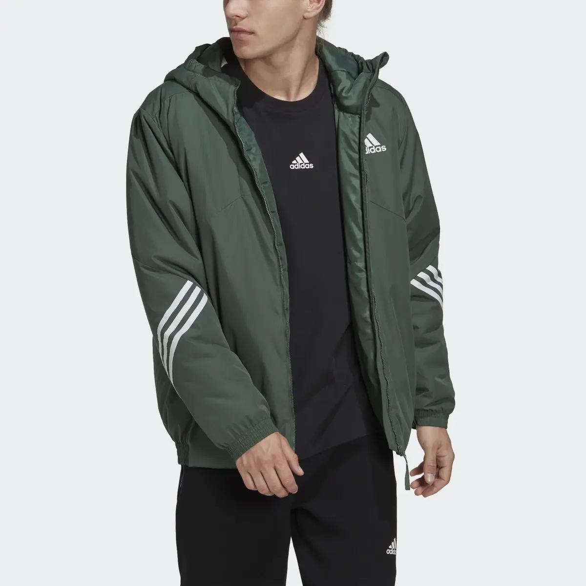 Adidas Back to Sport Hooded Jacket. 1