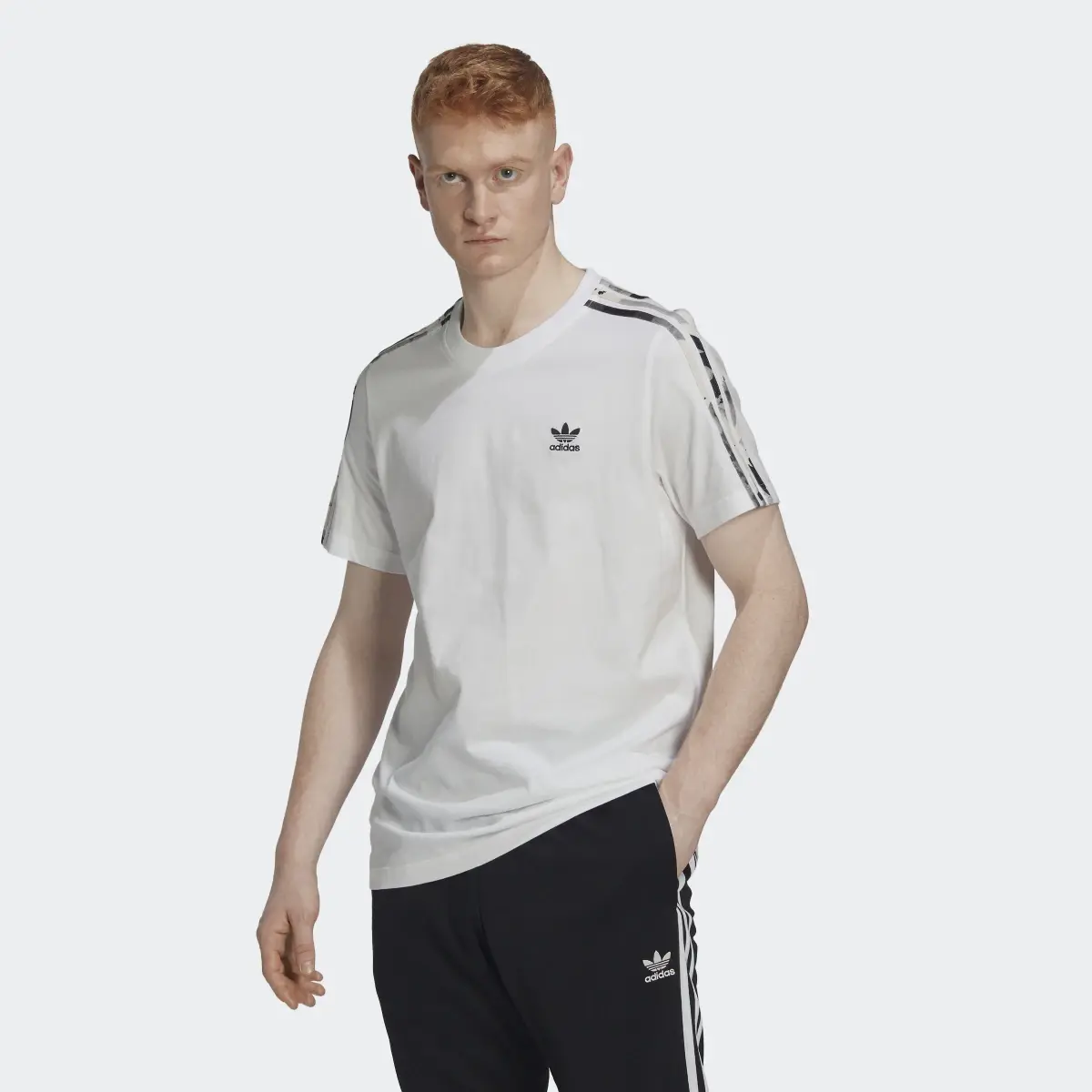 Adidas T-shirt 3-Stripes Camo. 2