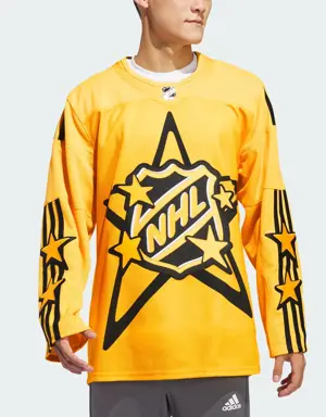 2024 NHL All-Star adidas x drew house Yellow jersey