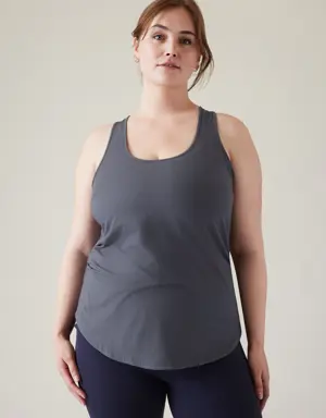 Athleta Outbound Scoop Neck Tank blue