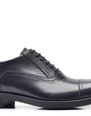 Siyah Günlük Bağcıklı Erkek Ayakkabı -10458-