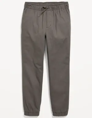 Built-In Flex Twill Jogger Pants for Boys gray