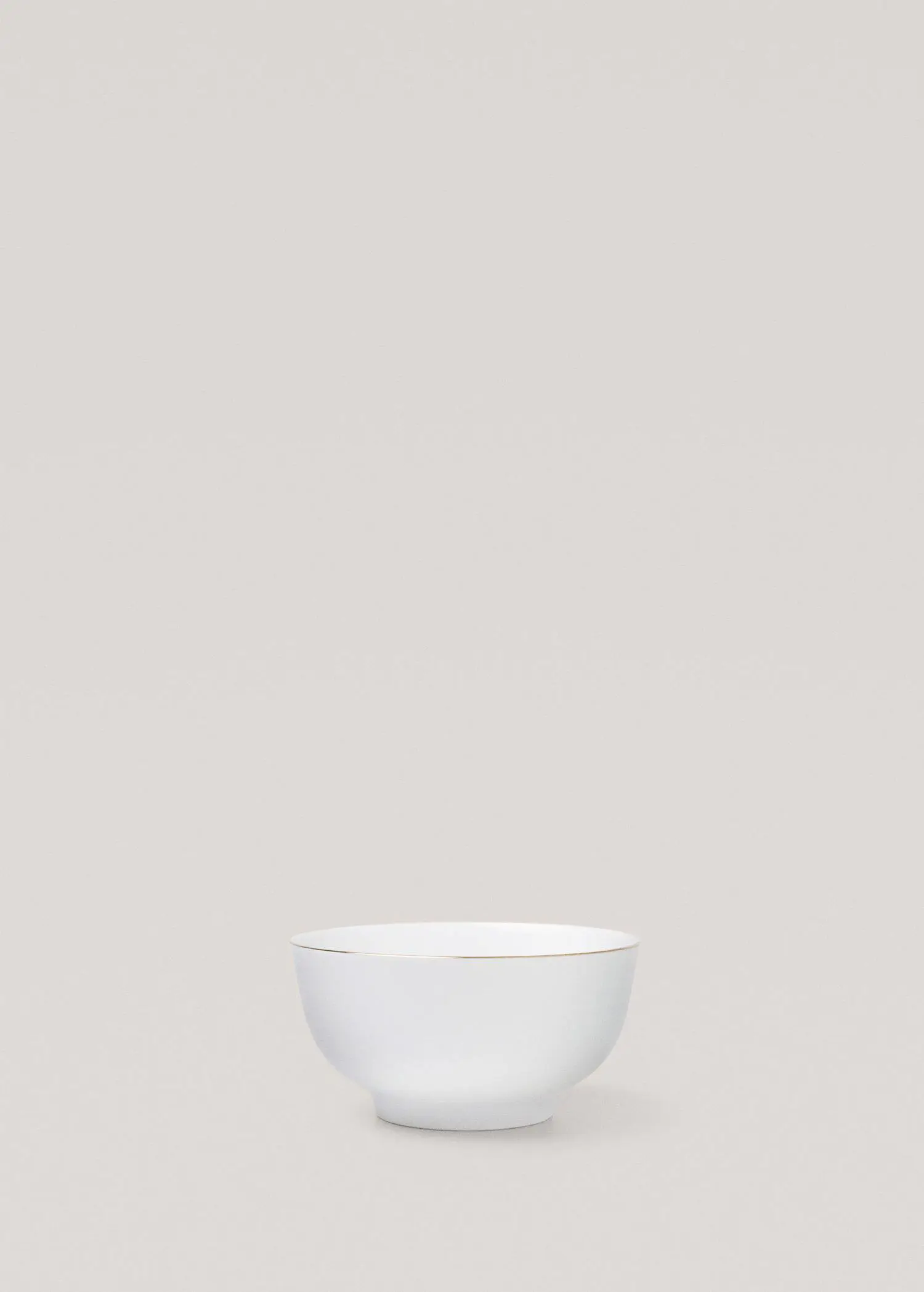 Mango Gold-rimmed bowl. 1