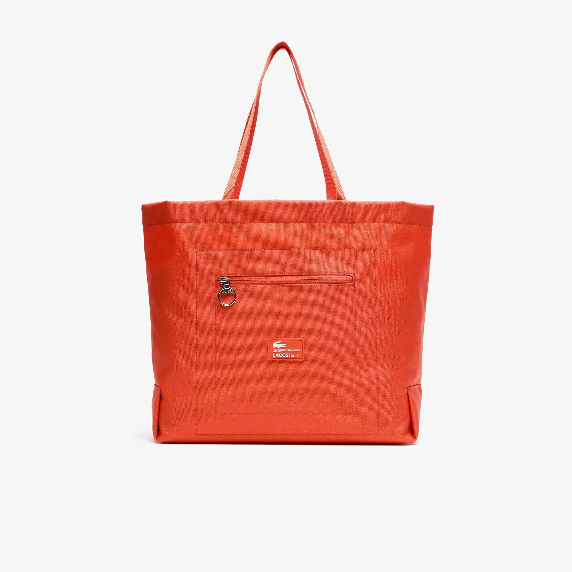 Lacoste Unisex Tote-Bag mit LACOSTE Kontrast-Logo. 1