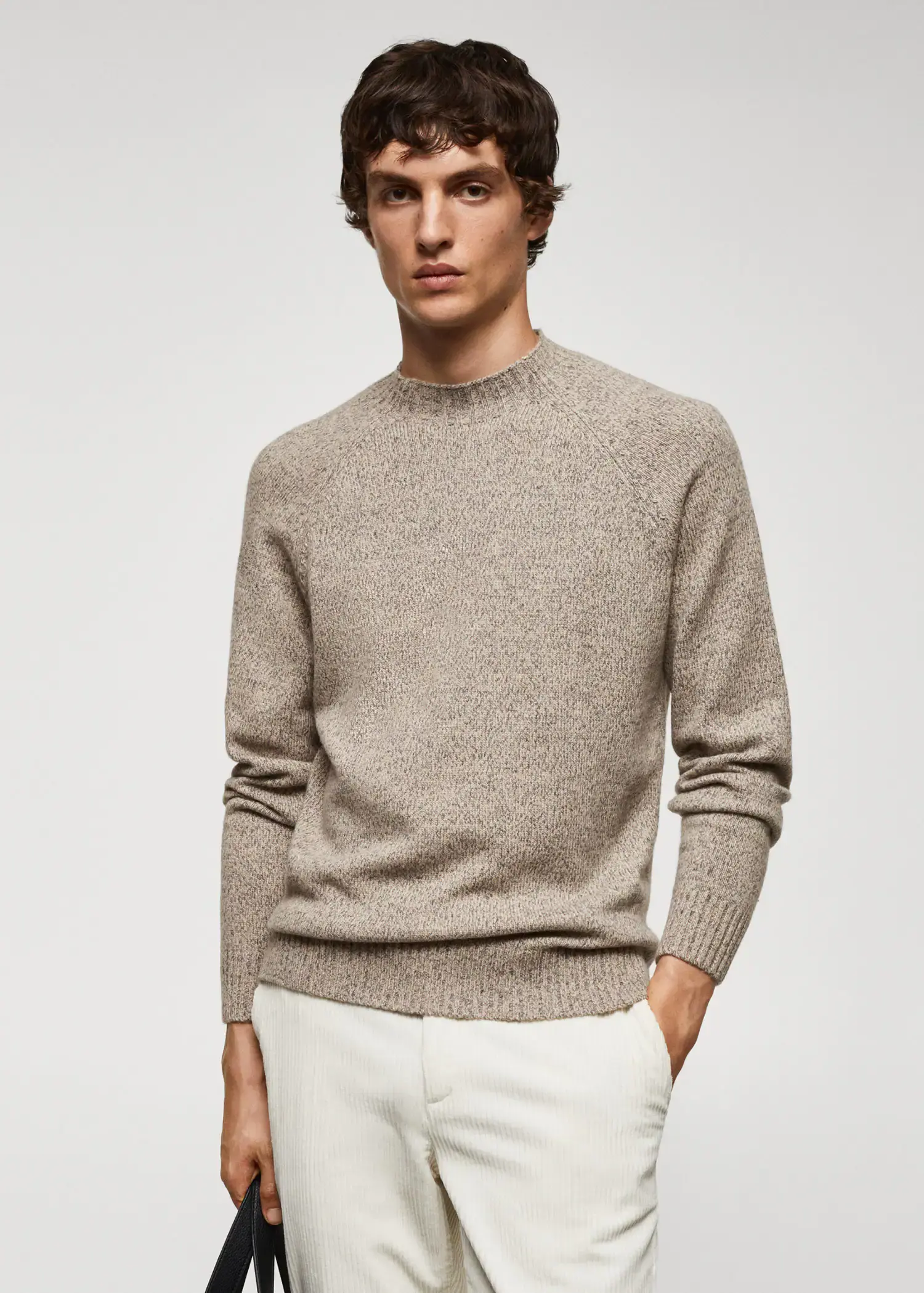 Mango Speckled wool sweater. 1