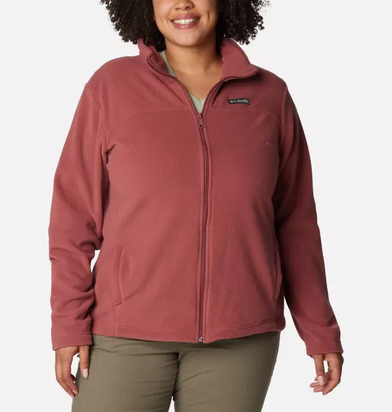 Columbia Women's Castle Dale™ Full Zip Fleece Jacket - Plus Size. 1