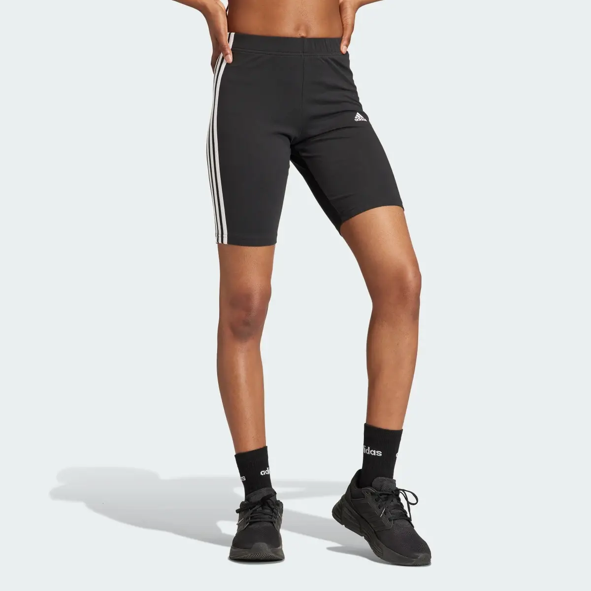 Adidas Essentials 3-Stripes Bike Shorts. 3