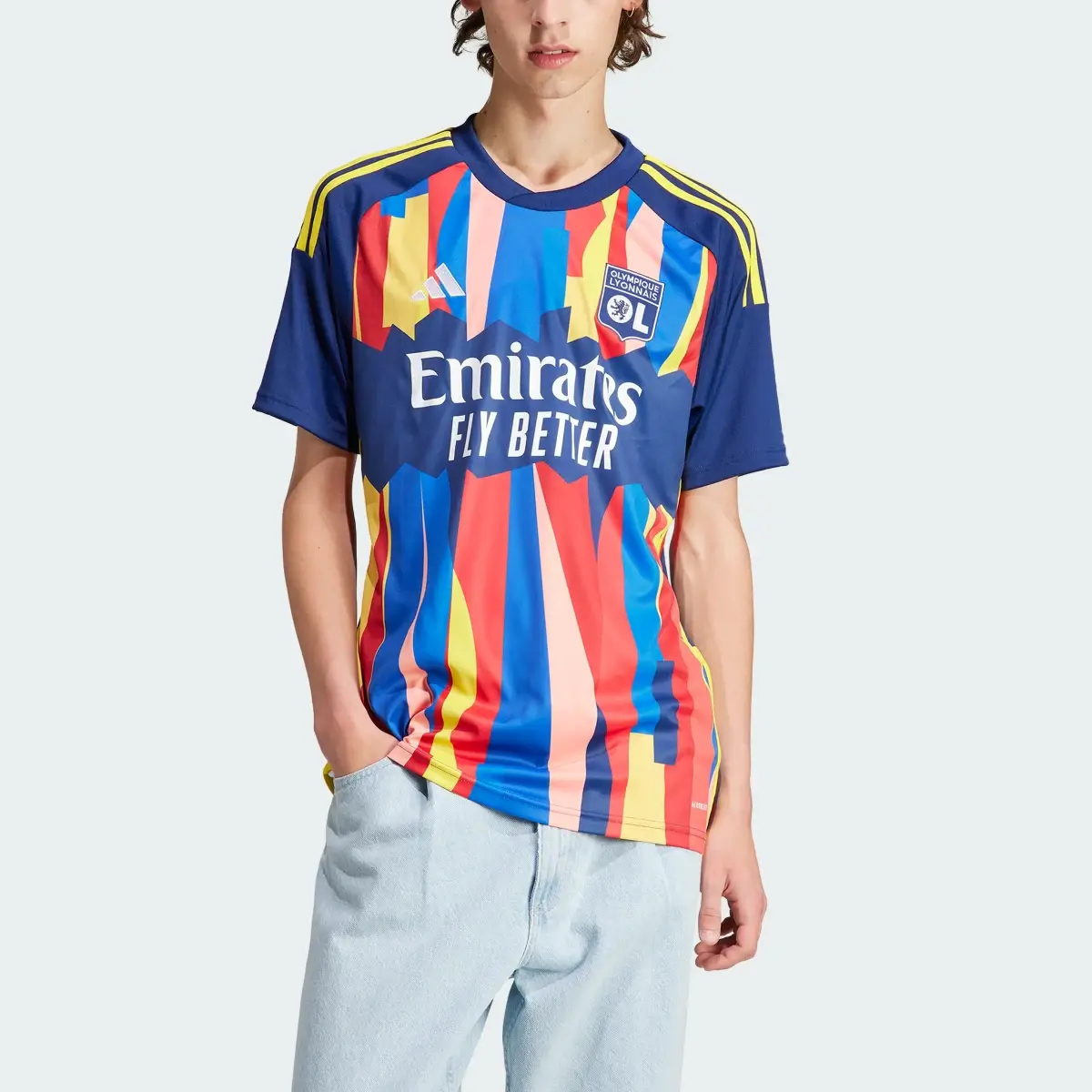 Adidas Camiseta tercera equipación Olympique de Lyon 23/24. 1