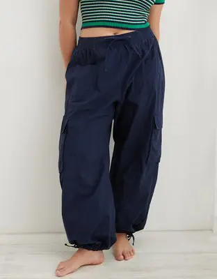 American Eagle High Waisted Go-For-It Baggy Cargo Pant. 1