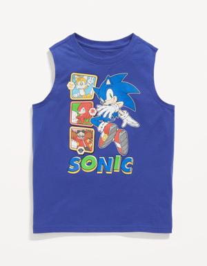 Sonic The Hedgehog™ Gender-Neutral Tank Top for Kids blue