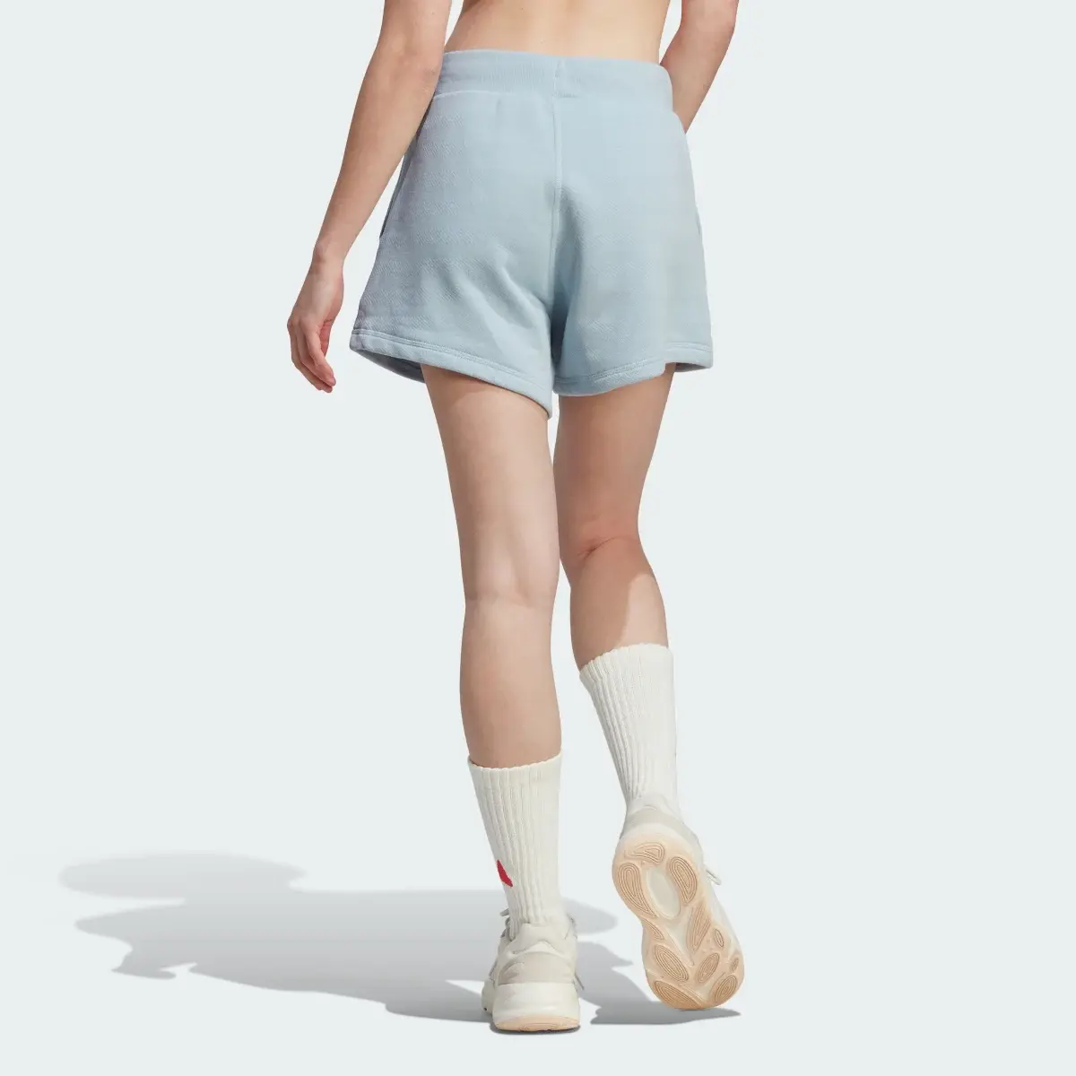 Adidas Lounge French Terry Shorts. 2