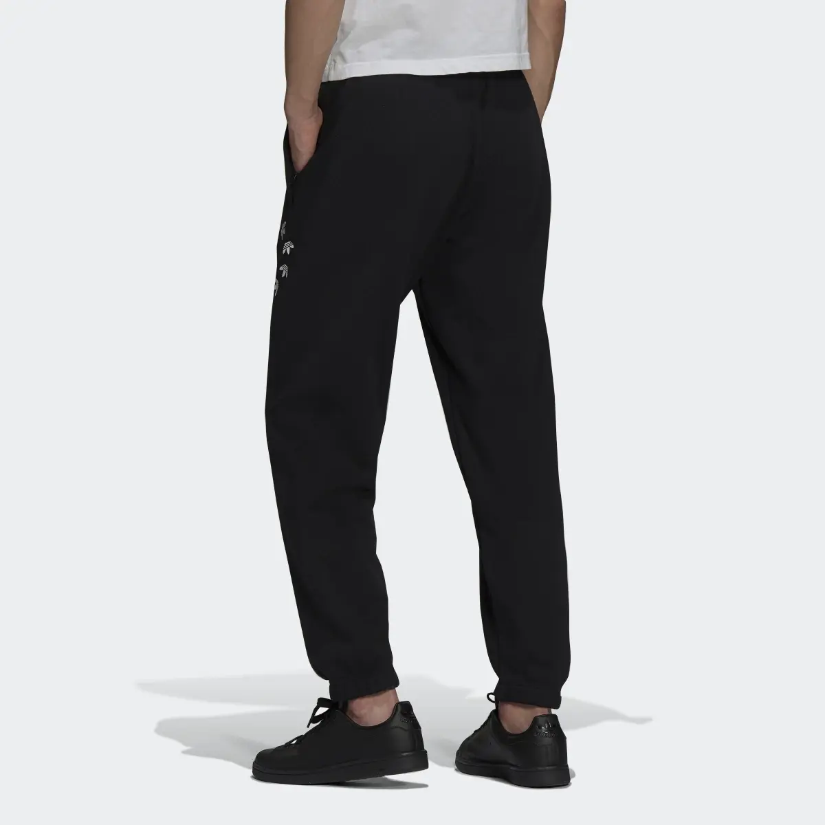 Adidas Adicolor Shattered Trefoil Sweat Pants. 2