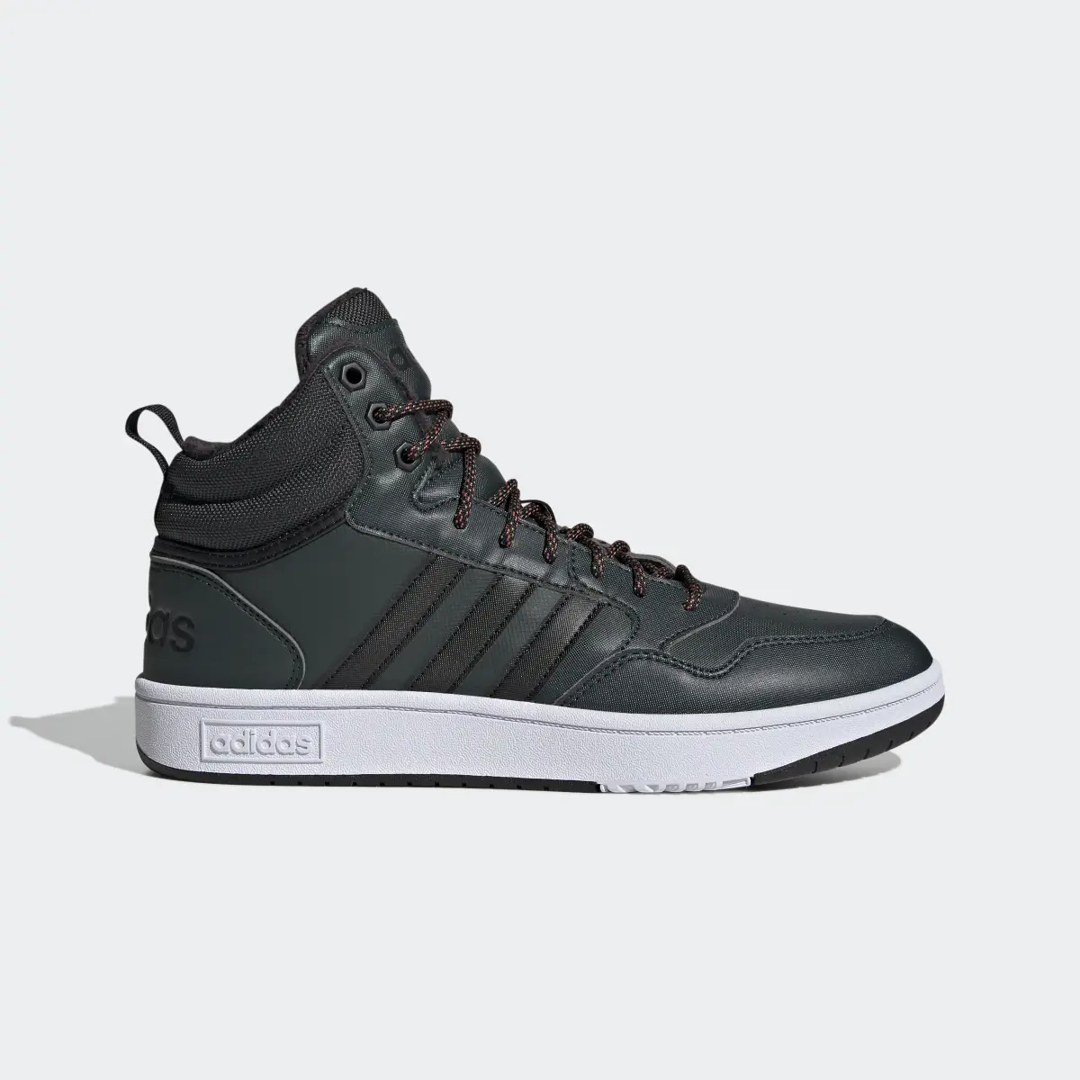 Adidas Hoops 3.0 Mid Lifestyle Basketball Classic Fur Lining Winterized Schuh. 2