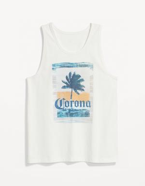 Corona© Gender-Neutral Tank Top for Adults white