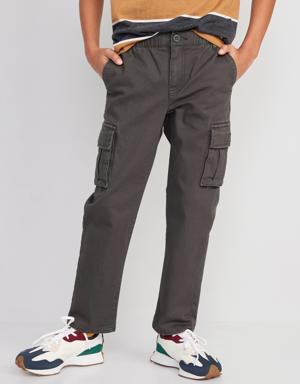 Built-In Flex Cargo Taper Pants for Boys black