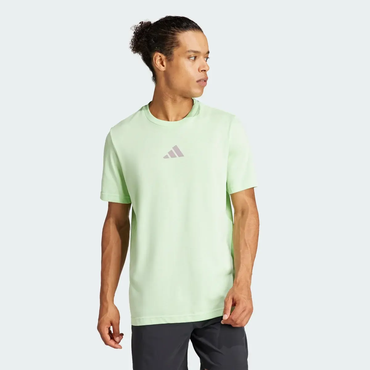 Adidas AEROREADY Tennis Ball Slam Graphic Tee. 2