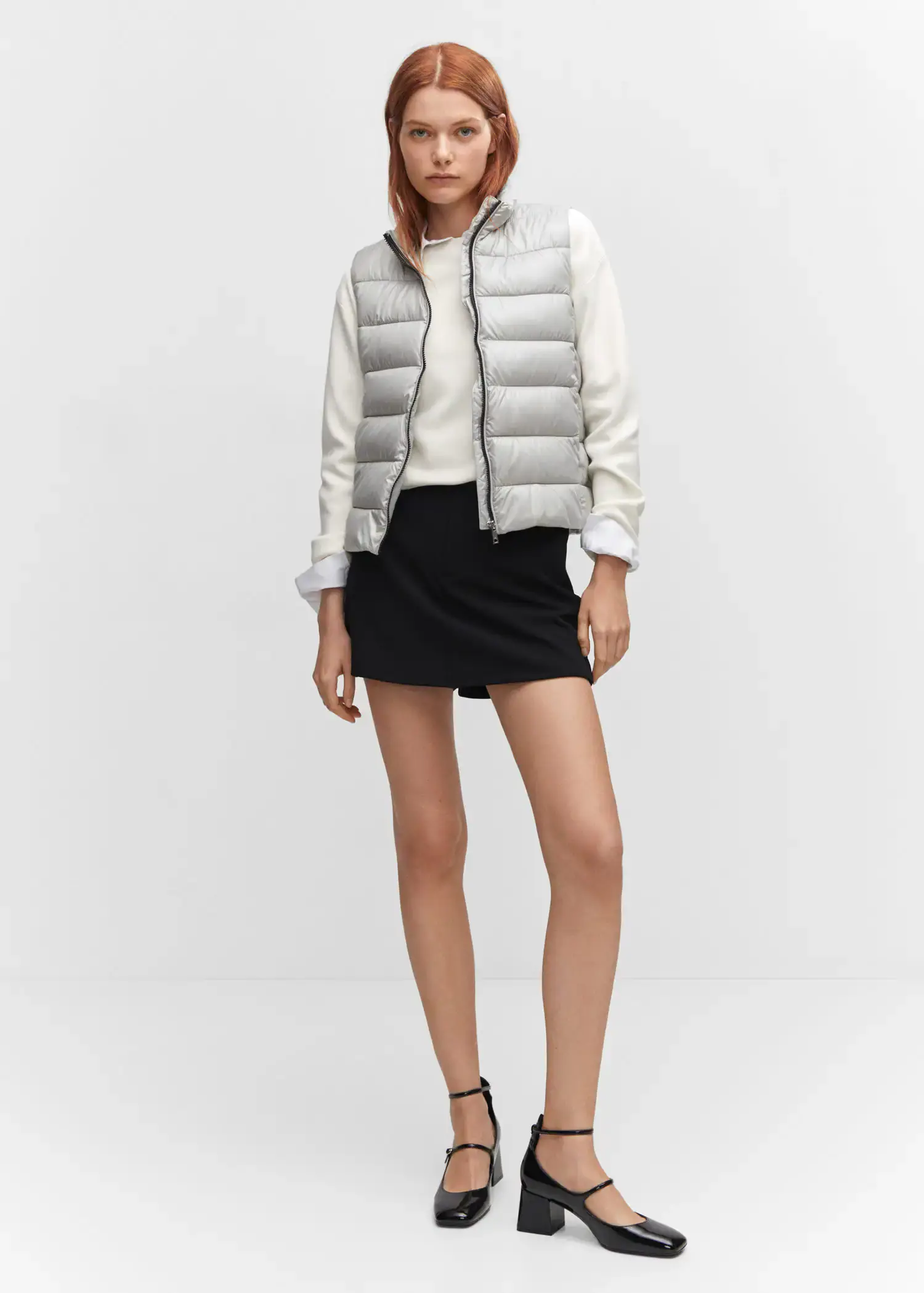 Mango Ultra-light quilted vest. 1