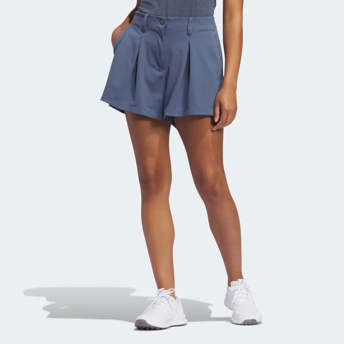 Adidas Go-To Pleated Shorts. 1