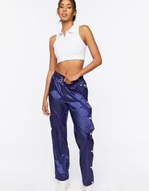 Forever 21 Active Tearaway Pants Navy