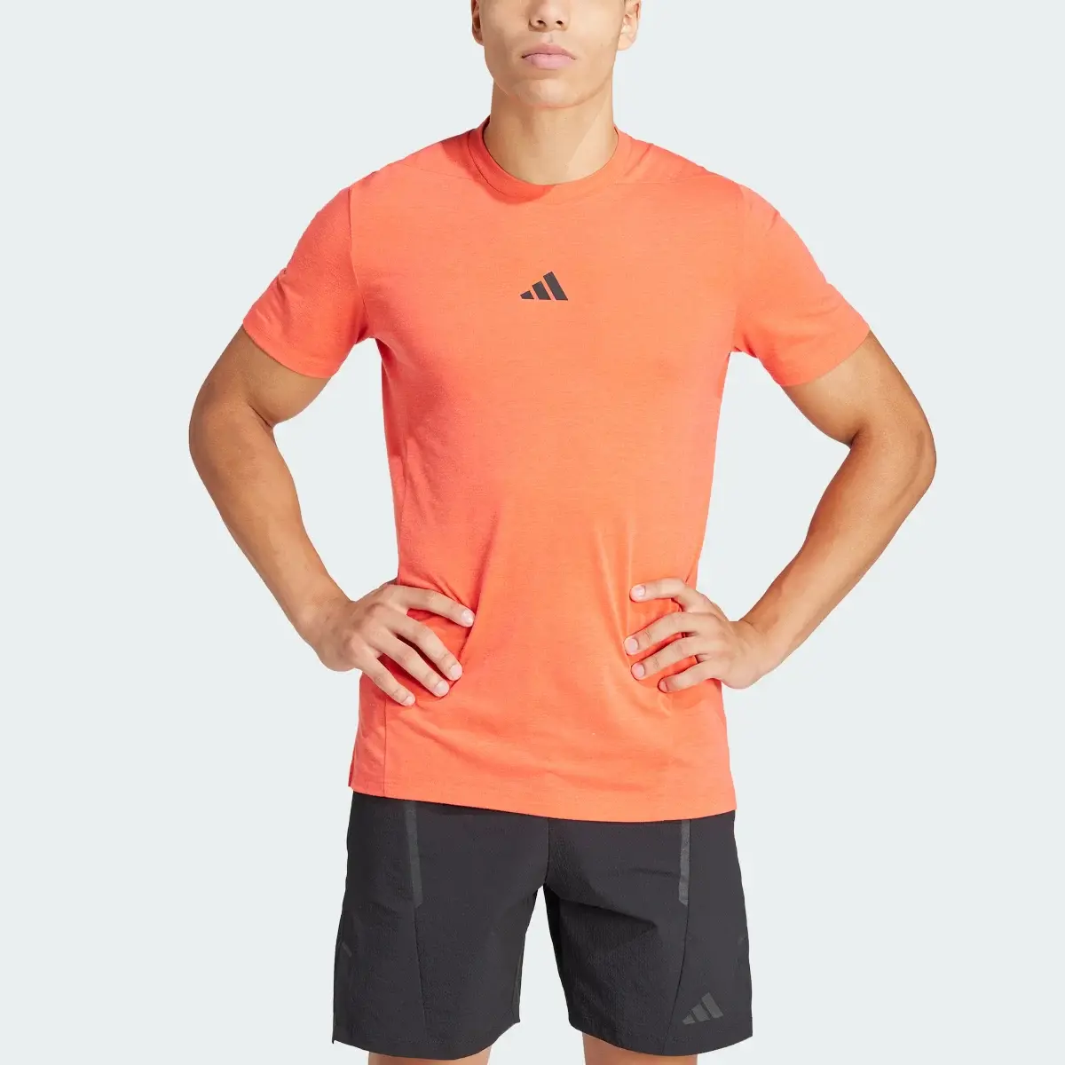 Adidas Designed for Training Workout Tee. 1