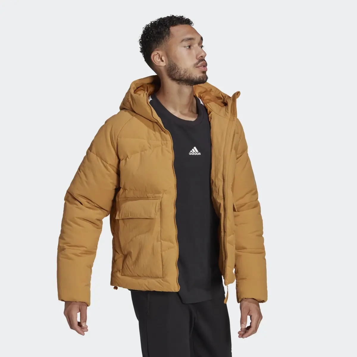 Adidas Big Baffle Down Jacket. 2