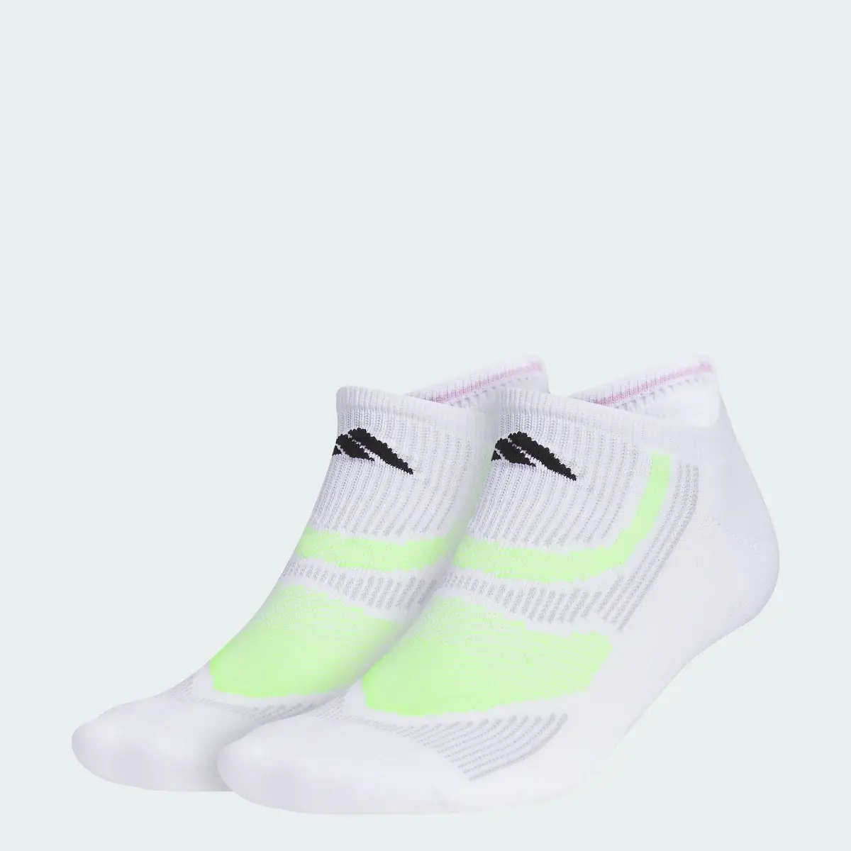 Adidas Superlite Performance No-Show Socks 2 Pairs. 1