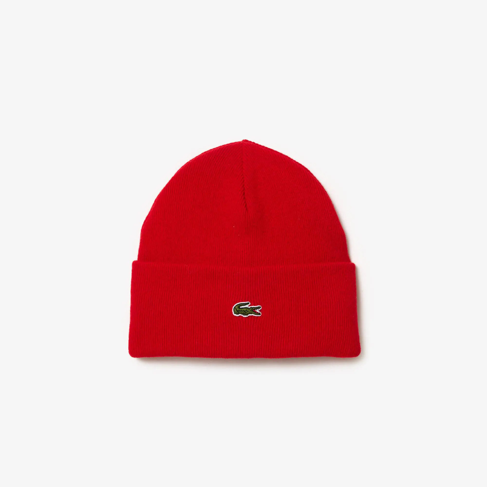 Lacoste Unisex Lacoste Wool Beanie. 1