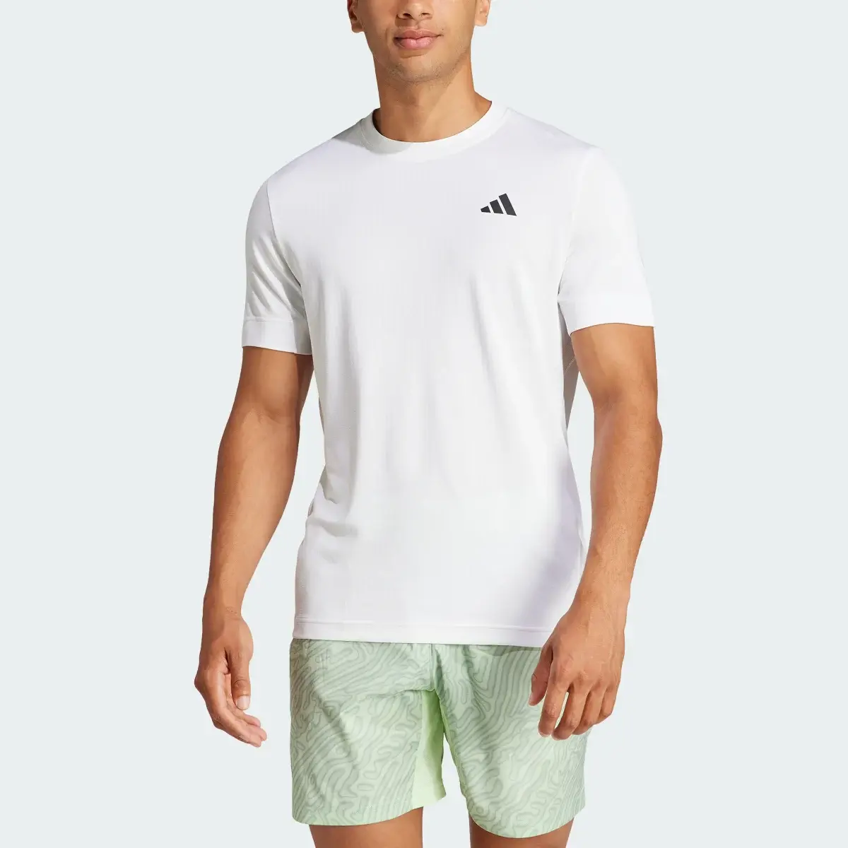 Adidas T-shirt da tennis FreeLift. 1