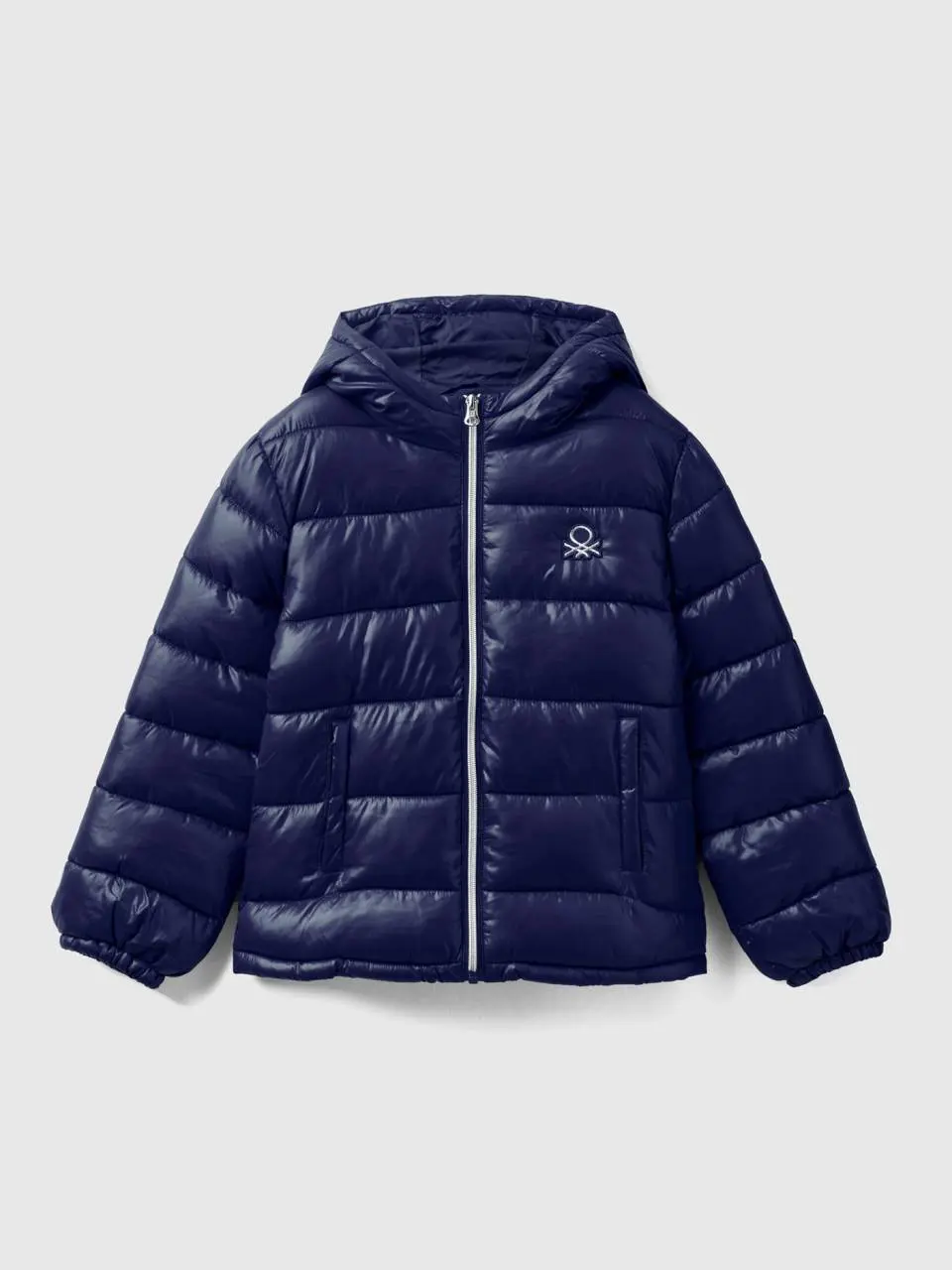 Benetton shiny puffer jacket. 1