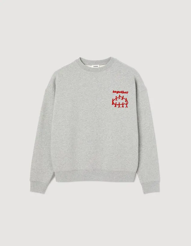 Sandro Together sweatshirt. 2