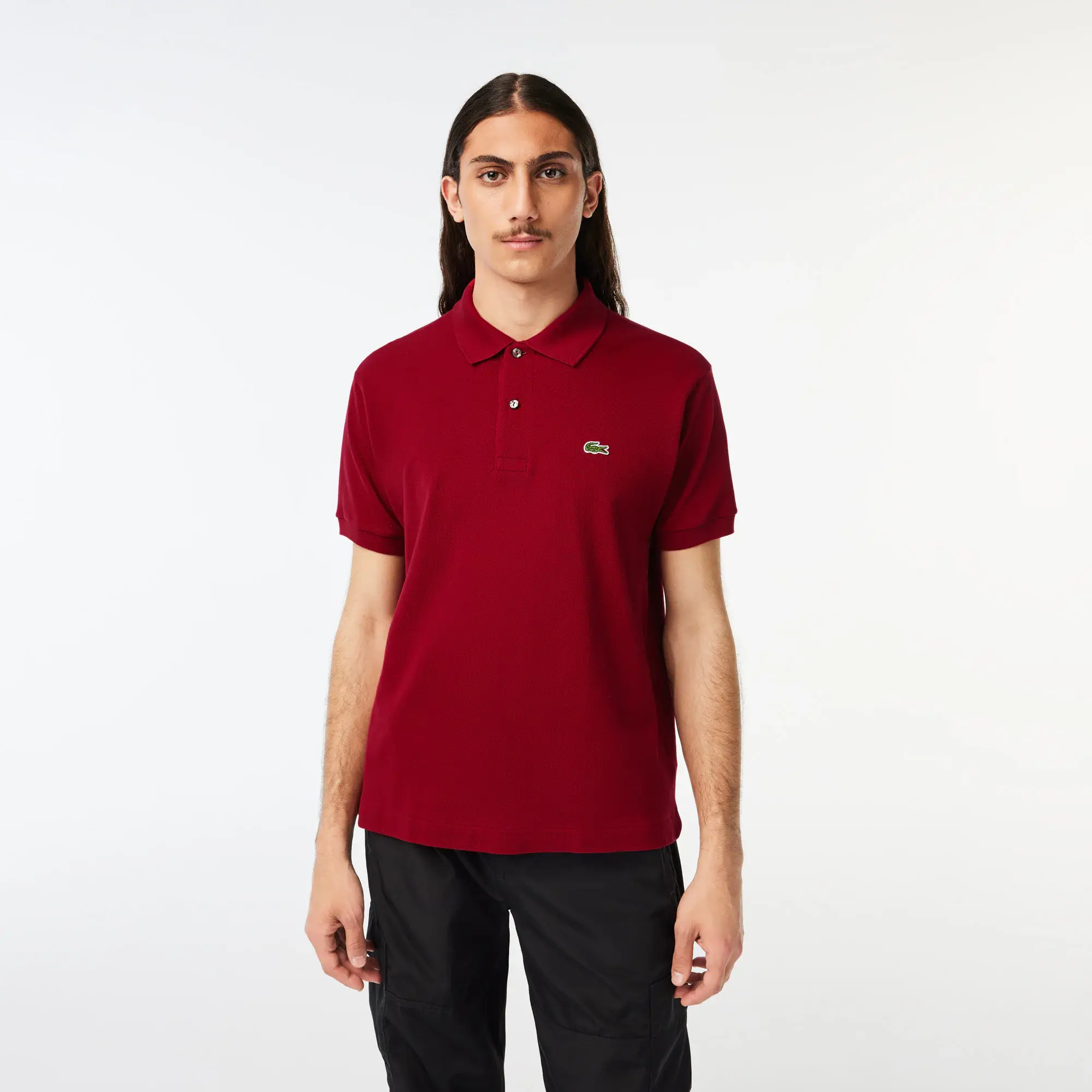 Lacoste Men's Original L.12.12 Petit Piqué Cotton Polo. 1 Lacoste Men's Original L.12.12 Petit Piqué Cotton Polo. 1